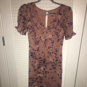 Express: Midi Floral Dress